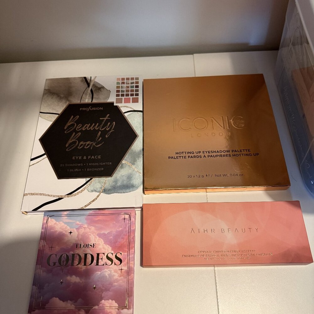 Iconic London, Profusion, Athr Beauty & Eloise Beauty Eyeshadow Pallet Bundle